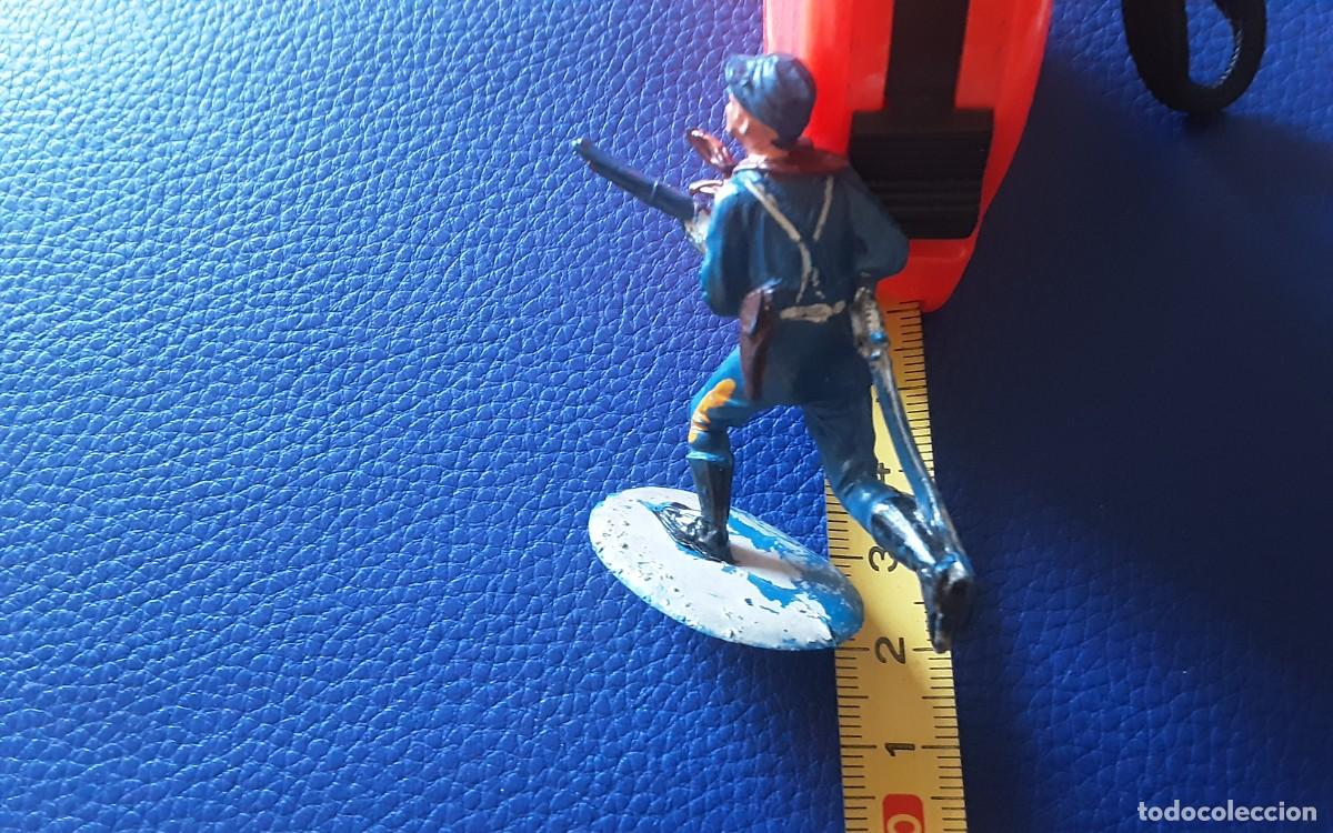 Figuras de goma y PVC: Figura Pech en goma 7 caballeria