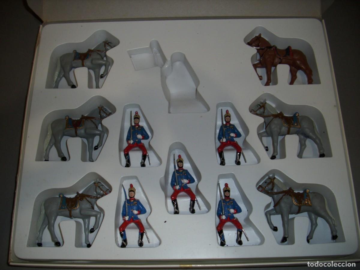 Figuras de goma y PVC: Caja SOLDIS anos 70 Ref. 704 - CABALLERIA REAL - Reamsa Gomarsa Jecsan. Envio Incluido.