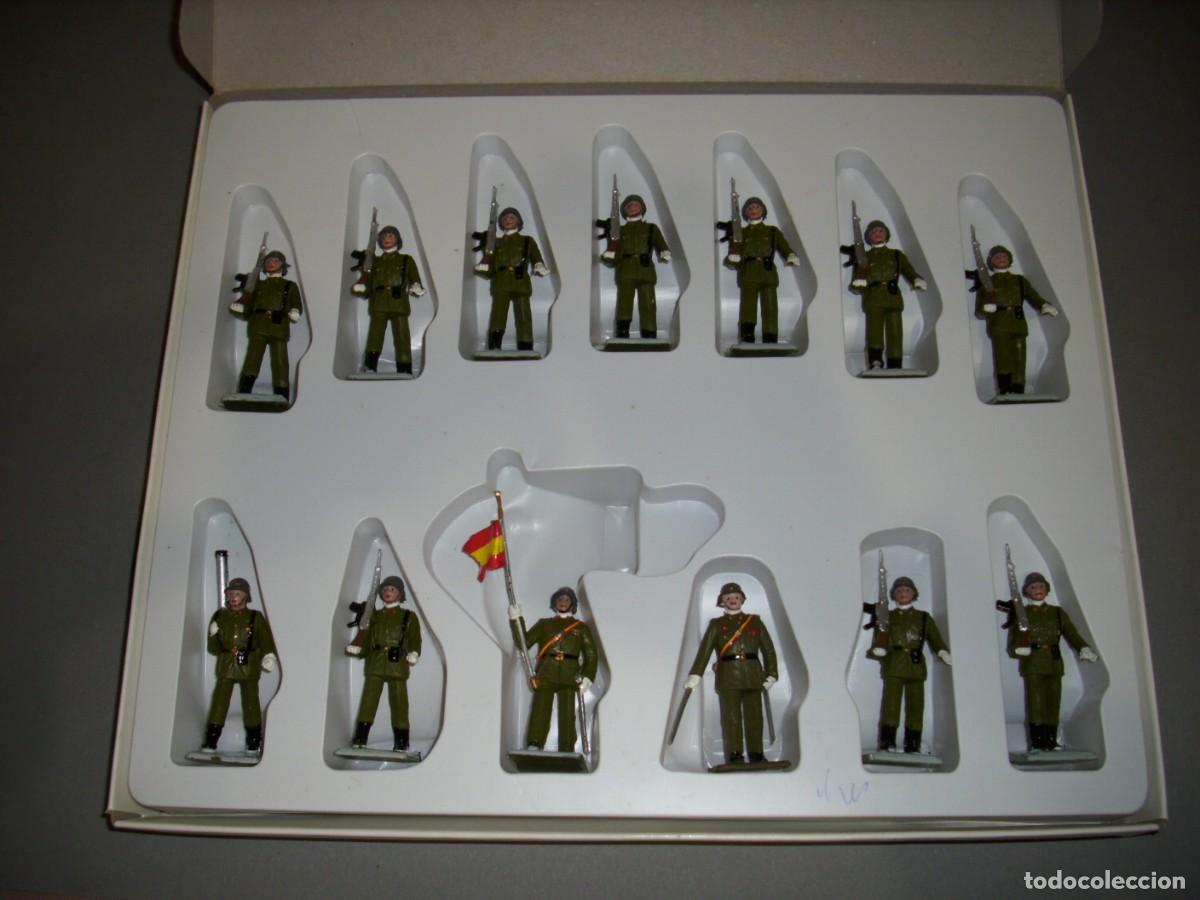 Figuras de goma y PVC: Caja SOLDIS anos 70 Ref. 705 - INFANTERIA - Reamsa Gomarsa Jecsan. Envio Incluido.