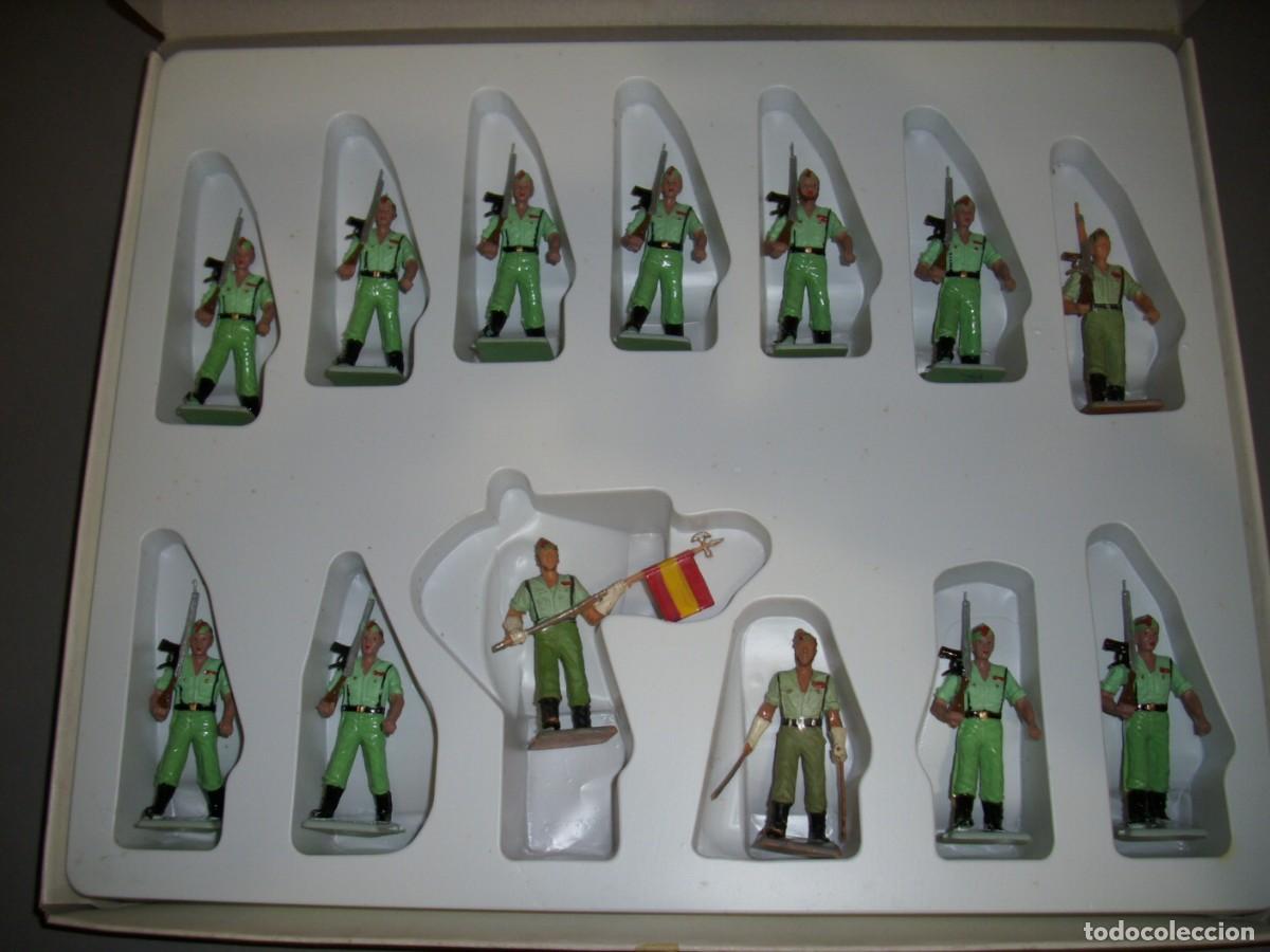 Figuras de goma y PVC: Caja SOLDIS anos 70 Ref. 705 - LEGIONARIOS DESFILE - Reamsa Gomarsa Jecsan. Envio Incluido.