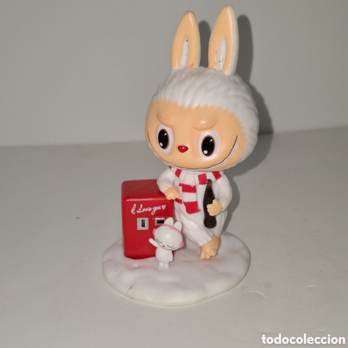 Figuras de goma y PVC: LABUBU THE MONSTER X COCA COLA FIGURA DE PVC POP MART