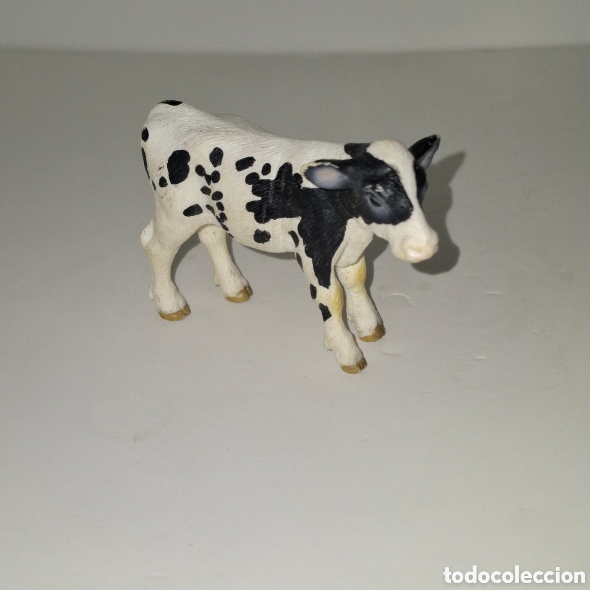 Figuras de goma y PVC: FIGURA DE PVC MADE IN GERMANY SCHLEICH TERNERO CRIA DE VACA SERIE ANIMALES DE GRANJA