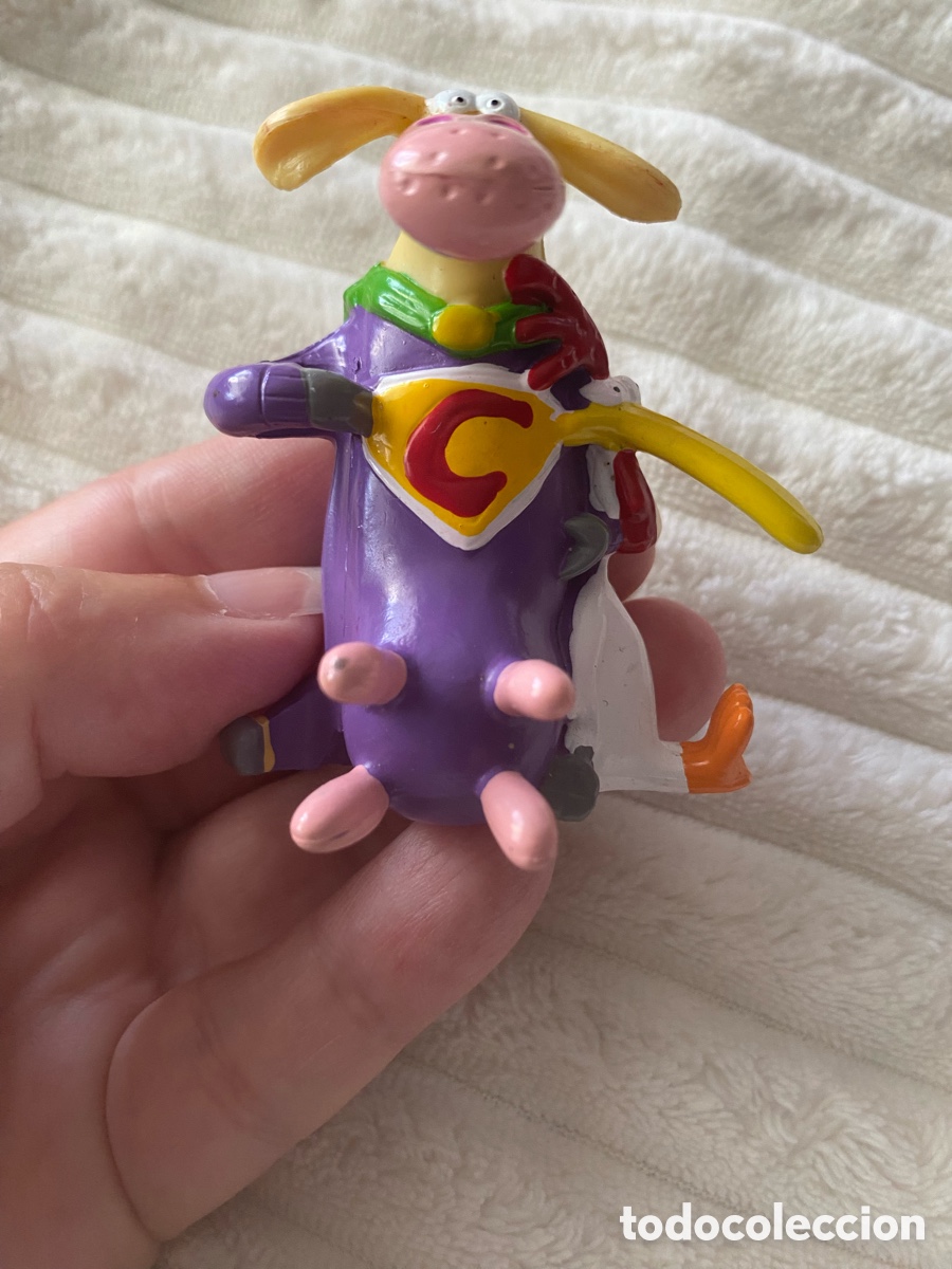 Figuras de goma y PVC: Vaca y polla de Cartoon Network - Foto 2