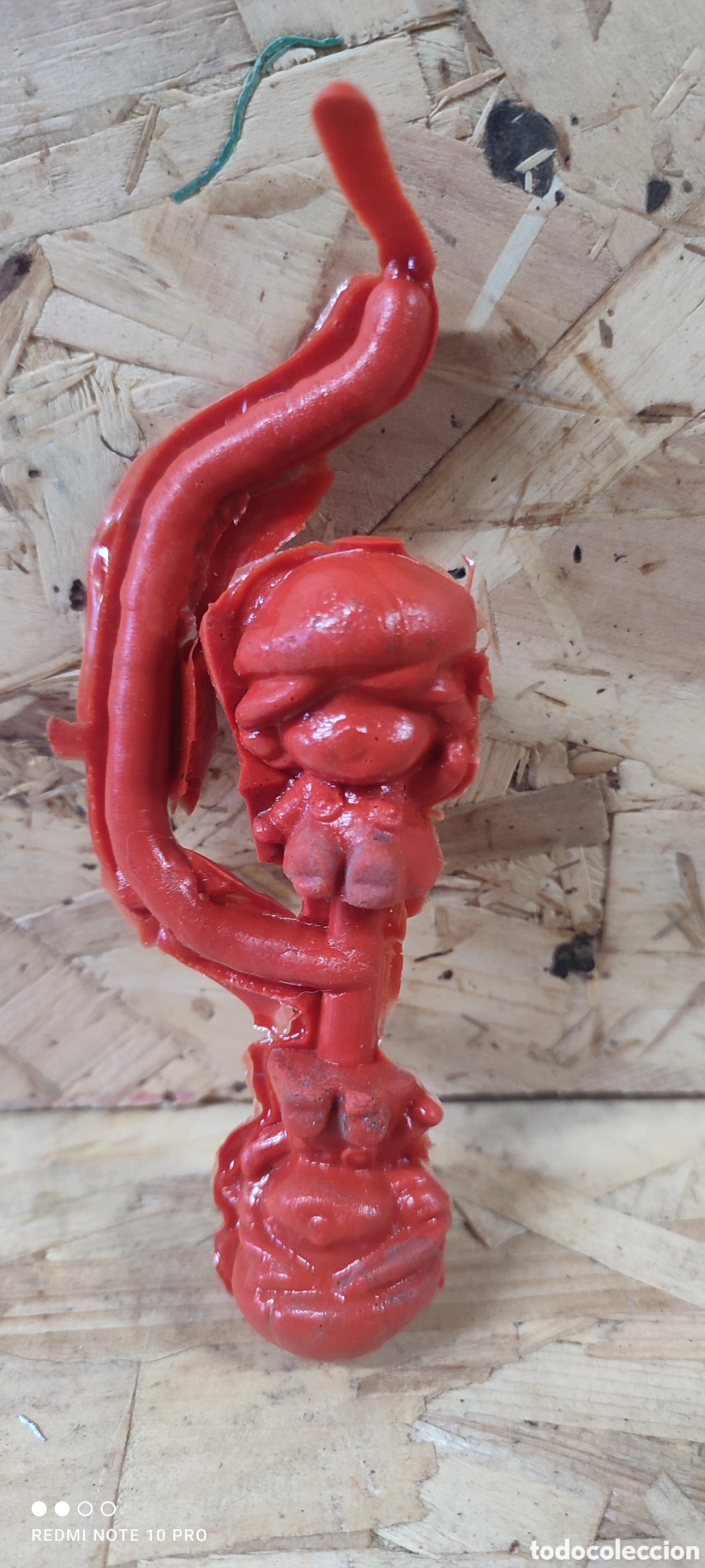 Figuras de goma y PVC: Rareza. Pruebas de fabrica, &aacute;rbol completo de figuras tarta de fresa.
