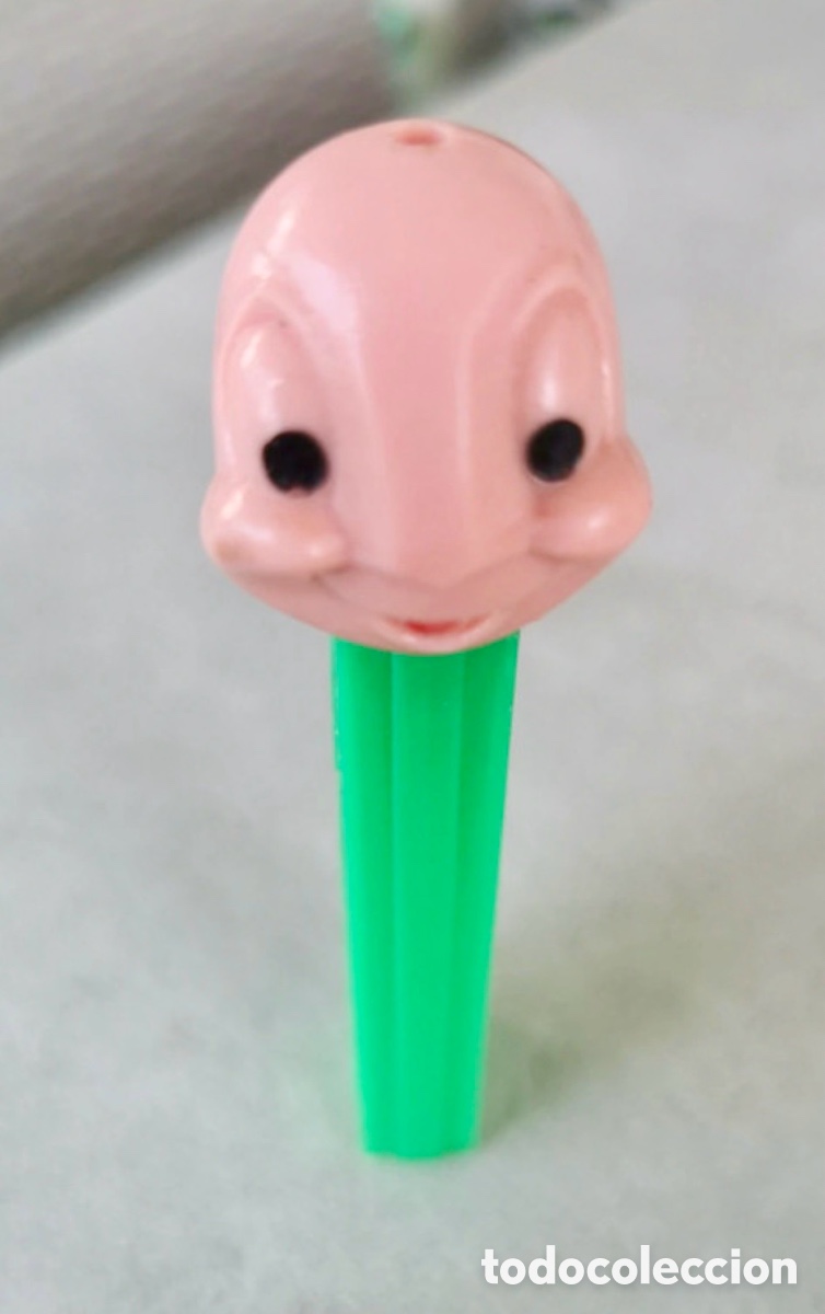Figuras de goma y PVC dispensador PEZ: Pez Pepito Grillo Jiminy Cricket Original