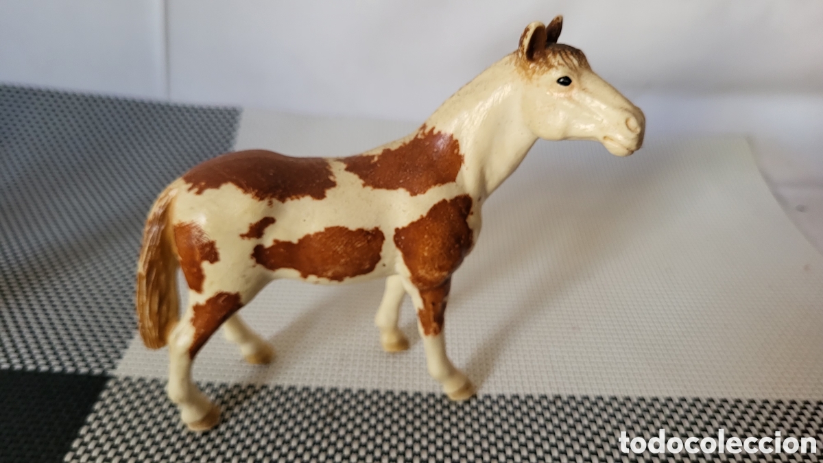 Figuras de goma y PVC: Caballo de colecci&oacute;n Schleich