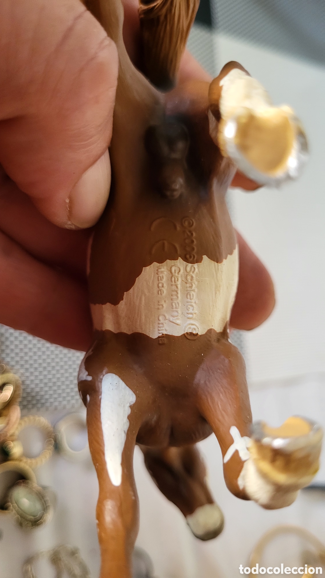 Figuras de goma y PVC: Caballo de colecci&oacute;n Schleich - Foto 3
