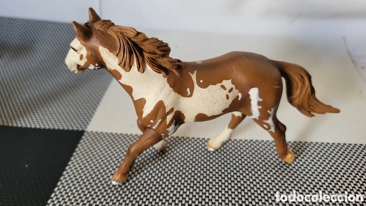 Figuras de goma y PVC: Caballo de colecci&oacute;n Schleich