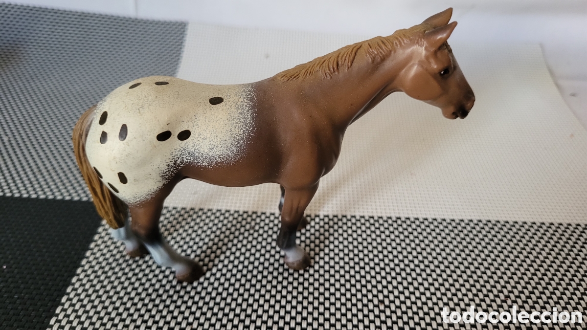 Figuras de goma y PVC: Caballo de colecci&oacute;n Schleich
