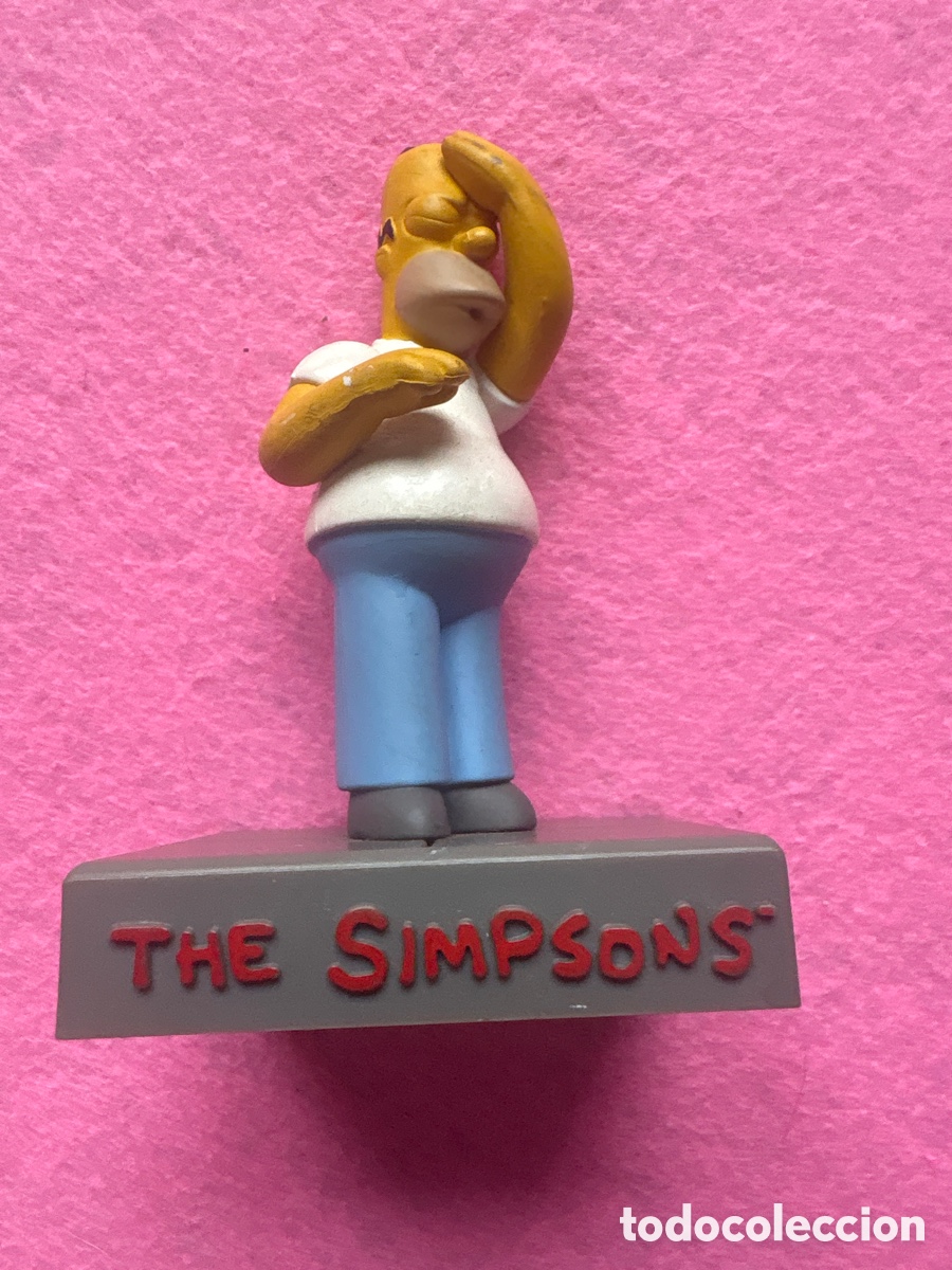 Rubber and PVC Figures: Figura mu&ntilde;eco The Simpsons, Fox, Matt Groening (A8)