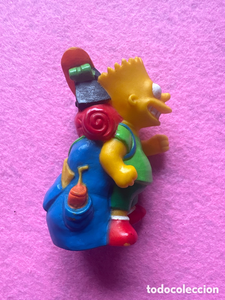 Gummi- und PVC-Figuren: Figura mu&ntilde;eco The Simpsons, TCFFC a&ntilde;os 90, Matt Groening, Bart (A8)