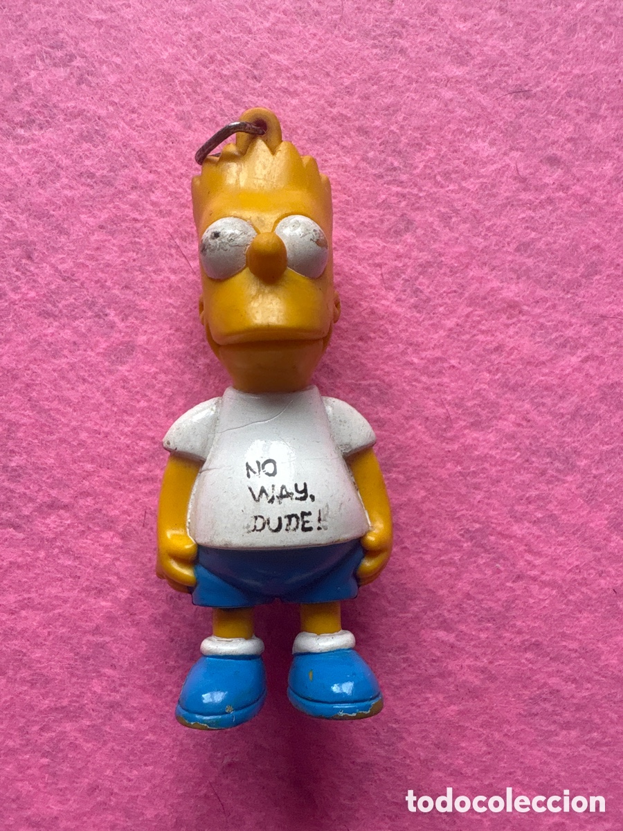 Figuras de goma y PVC: Figura mu&ntilde;eco The Simpsons, Fox, Matt Groening (A8)