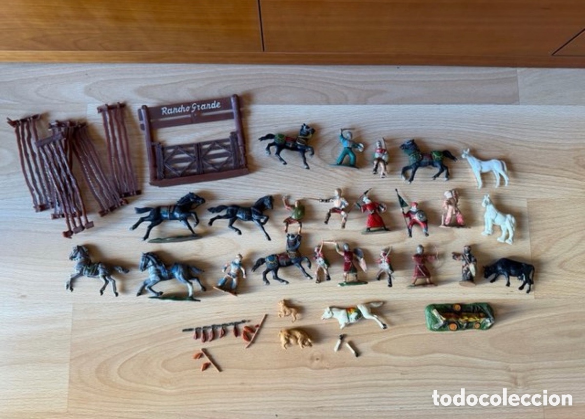 Figuras de goma y PVC: LOTE FIGURAS REAMSA Y ACCESORIOS WESTERN
