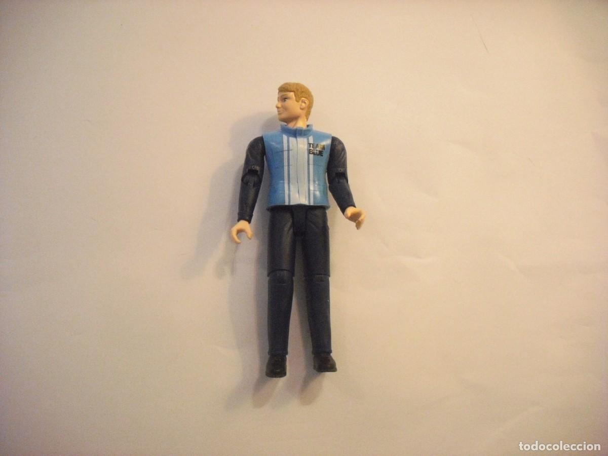 Figuras de Borracha e PVC: FIGURA TEAM BLUE RACING . PVC