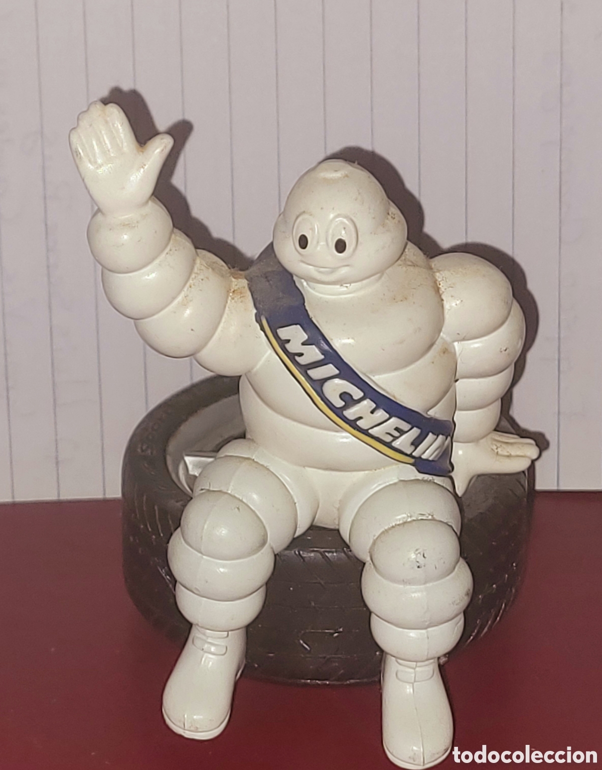 Figuras de goma y PVC: Bonita figura pvc goma Bibendum Michelin neumatico grande