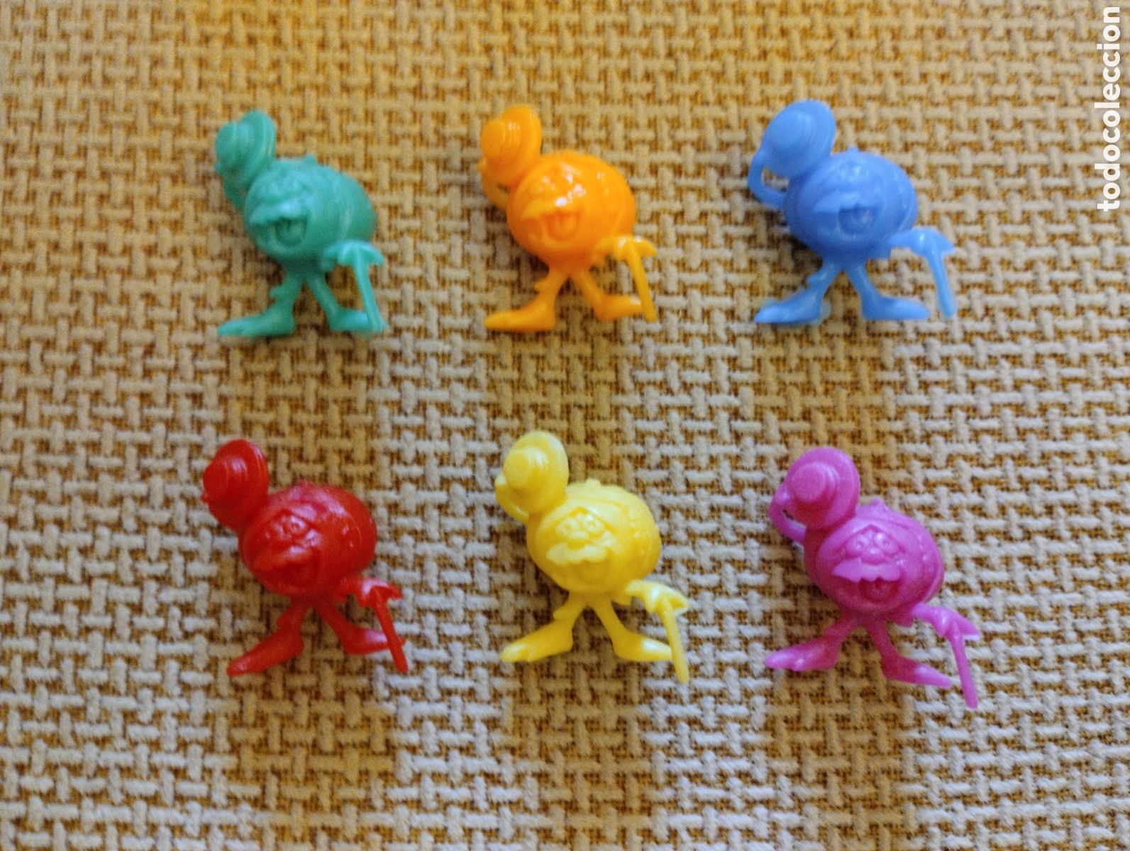 Figuras de goma y PVC: Lote dunkin rupertas