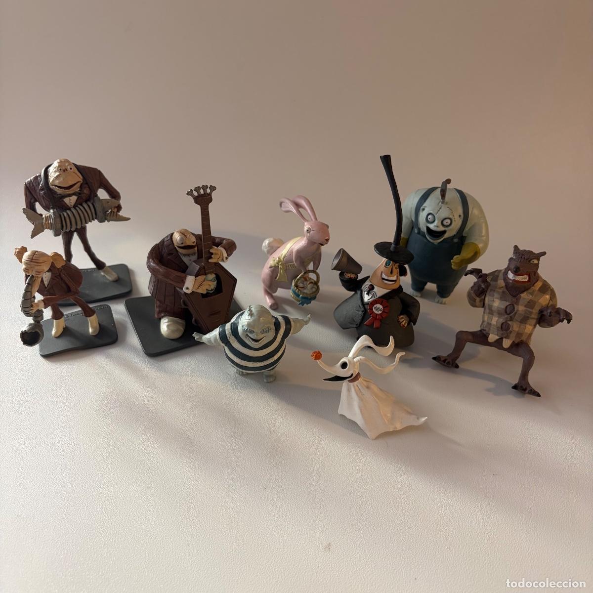 Figuras de goma y PVC: nightmare before christmas figurine box set I jun planning 1999 figuras pesadilla antes navidad