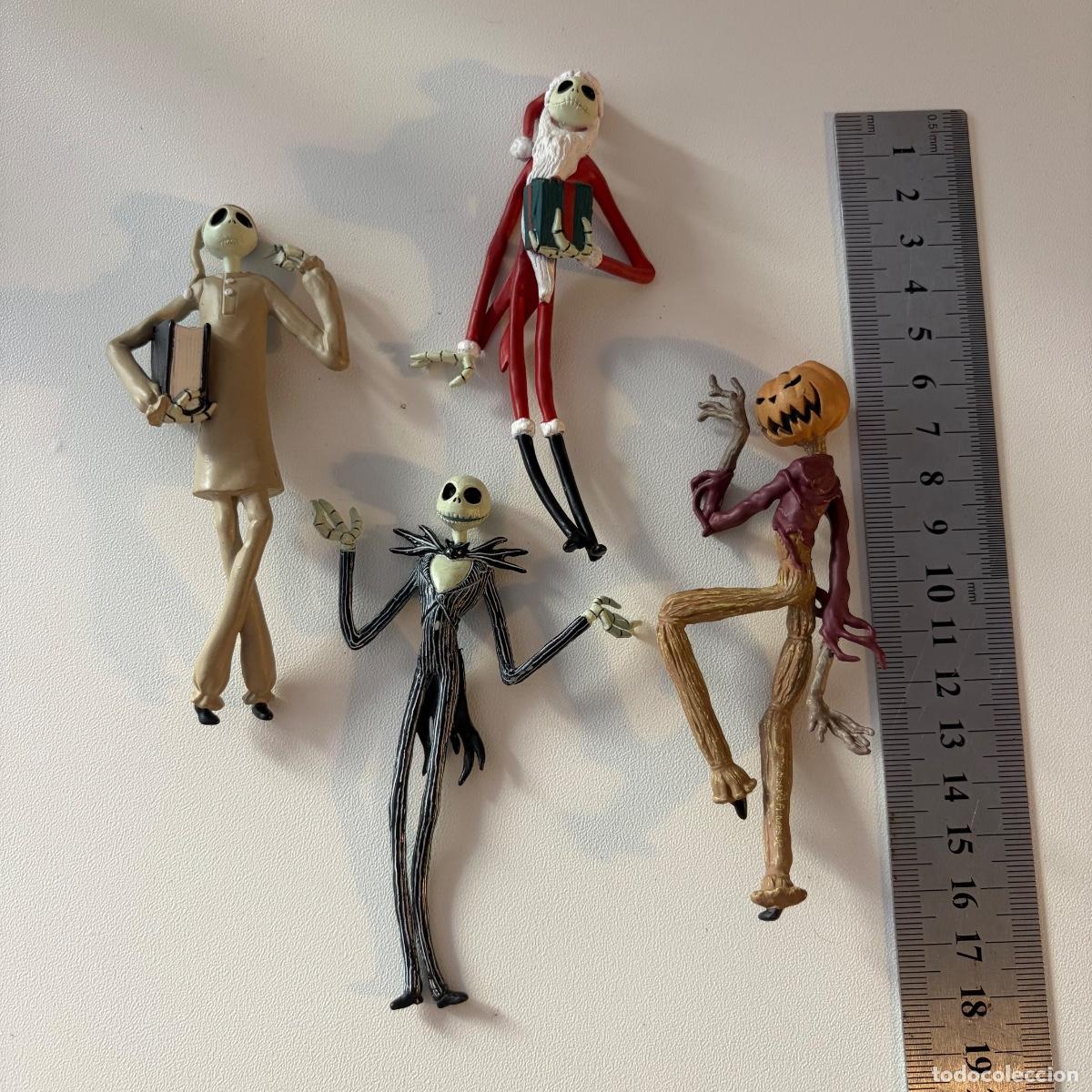 Figuras de goma y PVC: figura mu&ntilde;eco jack skellington 4 pack jun planning 2000 nightmare before christmas