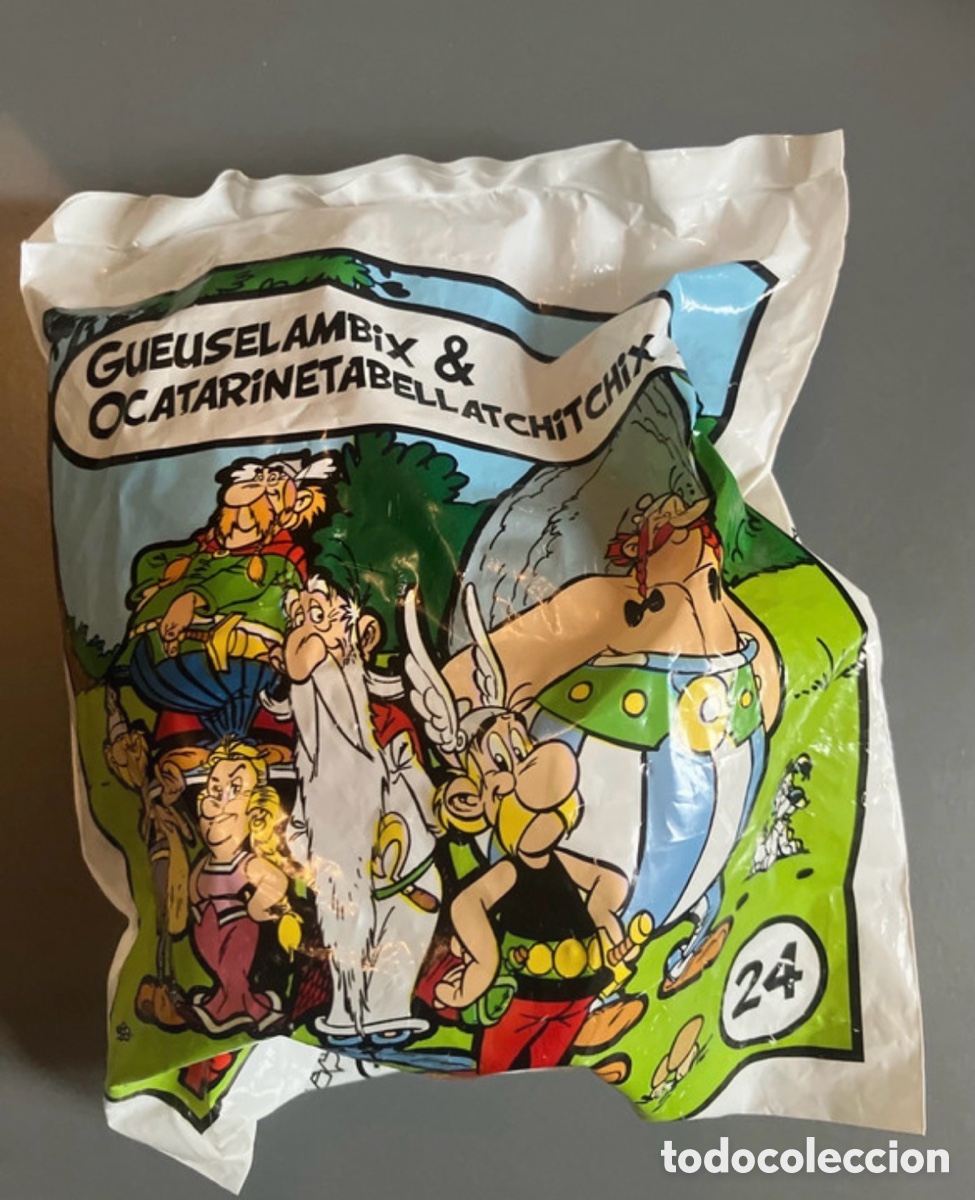 Figuras de goma y PVC: Figura sorpresa n&uacute;mero 24, Asterix y Obelix sin abrir! A&ntilde;o 2019 nuevo!