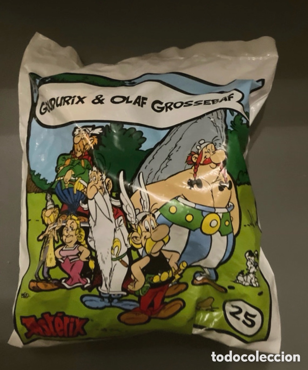 Figuras de goma y PVC: Figura sorpresa n&uacute;mero 25, Asterix y Obelix sin abrir! A&ntilde;o 2019 nuevo!