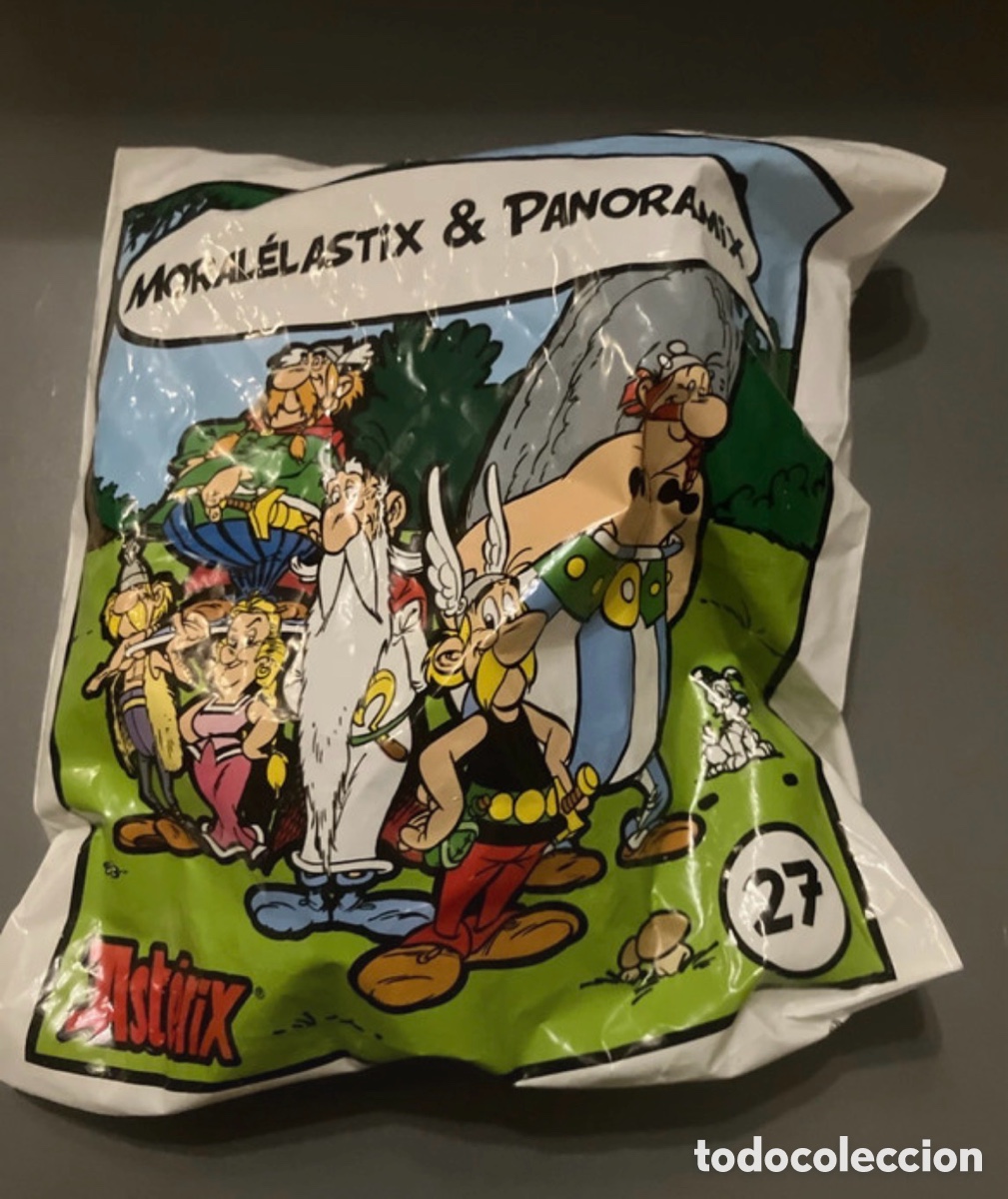 Figure di Gomma e PVC: Figura sorpresa n&uacute;mero 27, Asterix y Obelix sin abrir! A&ntilde;o 2019 nuevo!