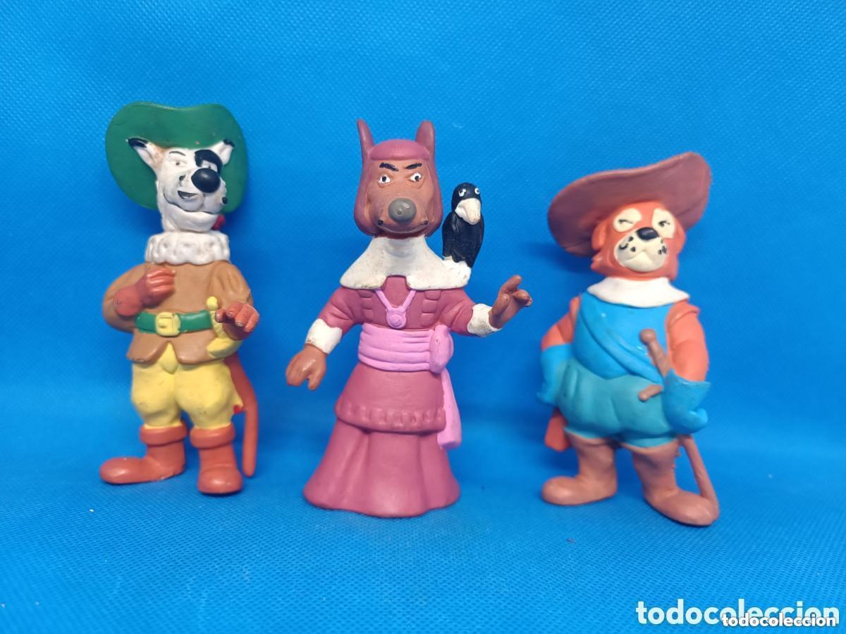 Figure di Gomma e PVC: Figuras PVC El retorno de Dartacan y los tres Mosqueperros Conde Bonguau Richelieu Widimer Star Toys