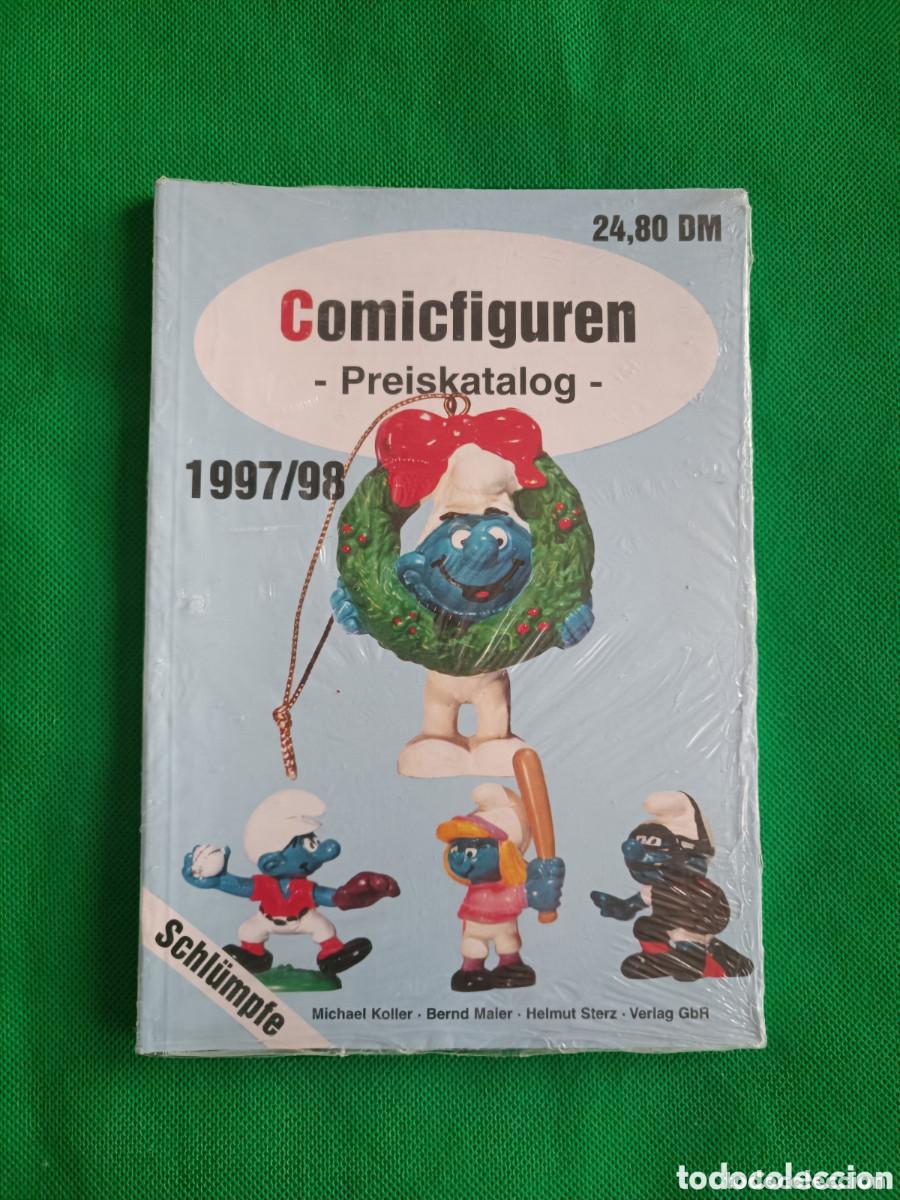 Figuras de goma y PVC: Catalogo figuras PVC Comicfiguren Preiskatalog 1997/98 Pitufos sin abrir