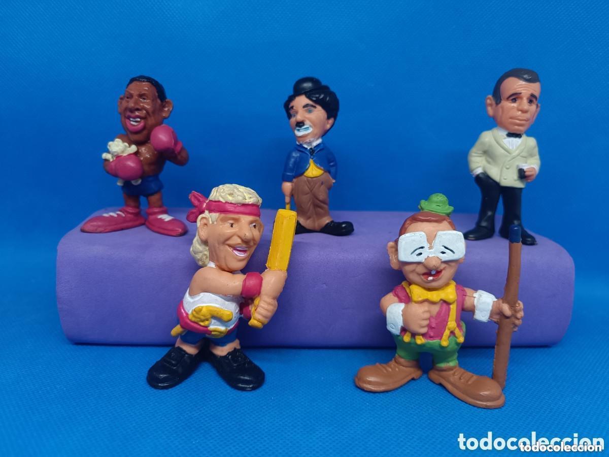 Figuras de goma y PVC: Familia PVC Personajes Famosos Kellog's promocionales