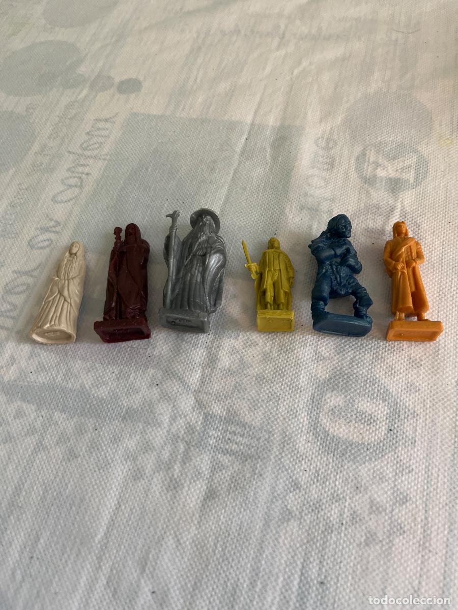 Figuras de goma y PVC: Lote figuras de goma El Se&ntilde;or de los Anillos.