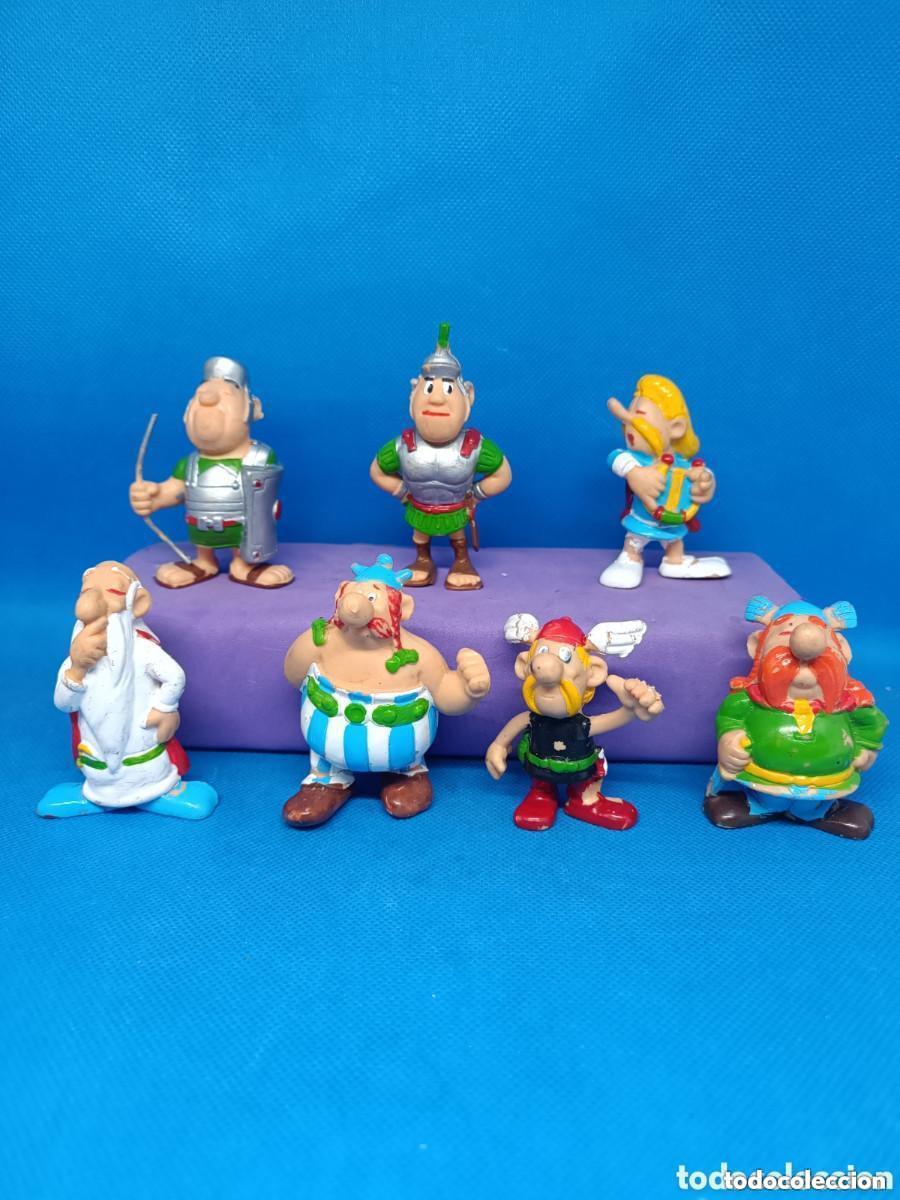 Rubber and PVC Figures: Familia completa PVC Ast&eacute;rix y Ob&eacute;lix Bootleg Hecho en Espa&ntilde;a Miniland