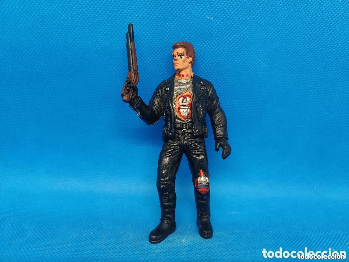 Rubber and PVC Figures: Figura PVC Terminator 2 Comics Spain 1992 Arnold Schwarzenegger
