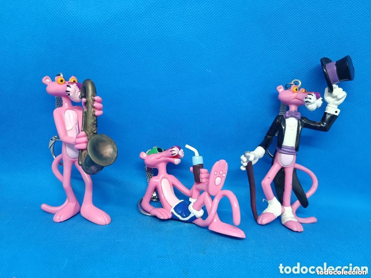 Rubber and PVC Figures: Figuras PVC Pantera Rosa Yolanda 1995 Grandes Llaveros