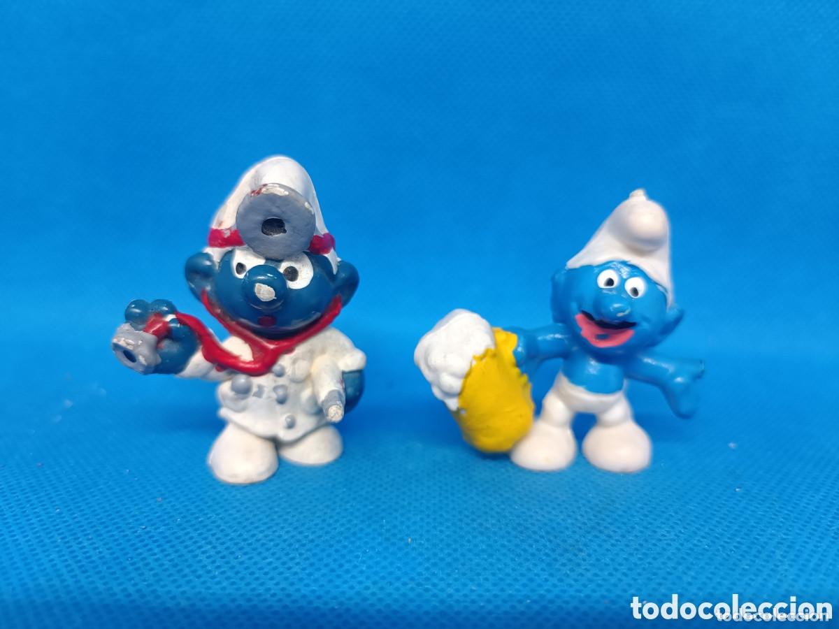 Figurines en Caoutchouc et PVC: Figuras PVC Pitufos lote 1 Bootleg falsas puede ser no t&oacute;xico made in Spain