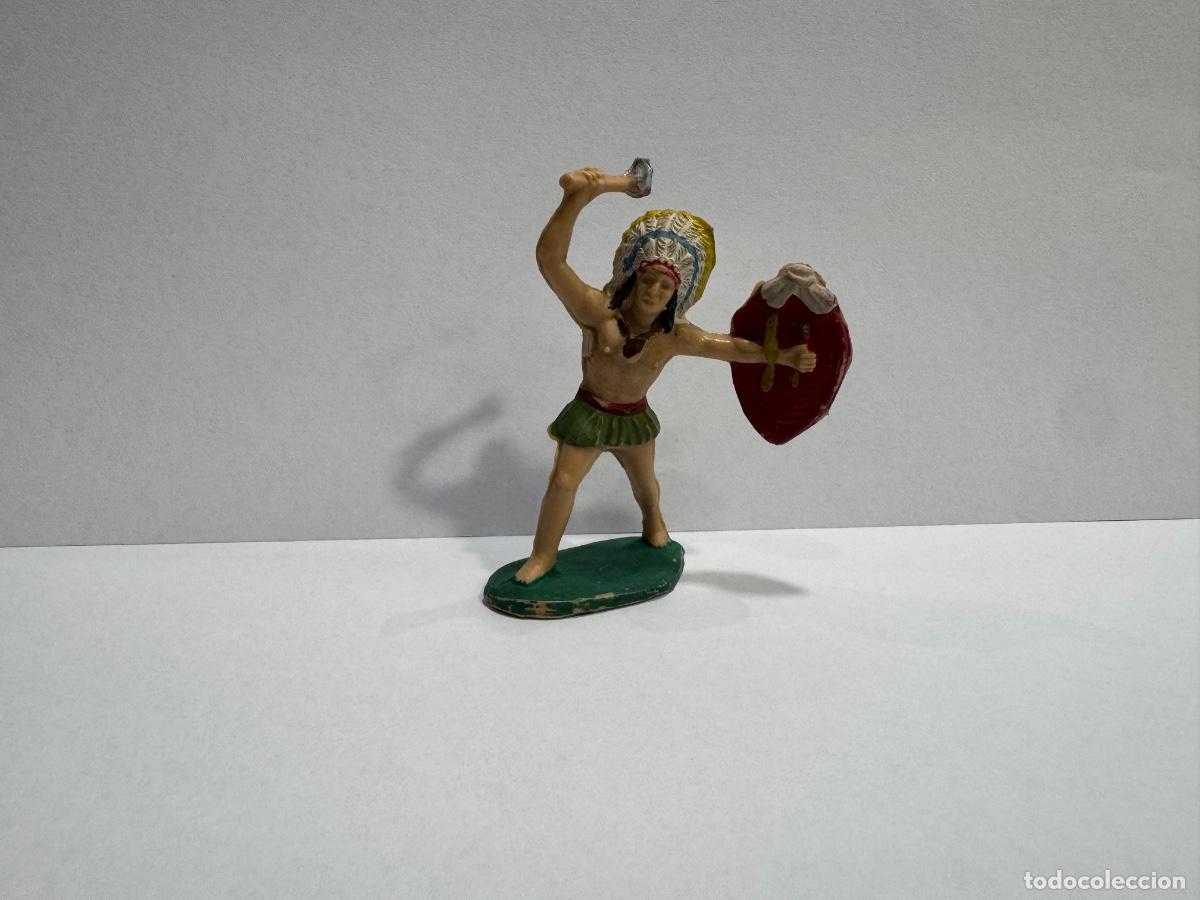 Figuras de goma y PVC: FIGURA INDIO REAMSA -ORIGINAL DE &Eacute;POCA (G)