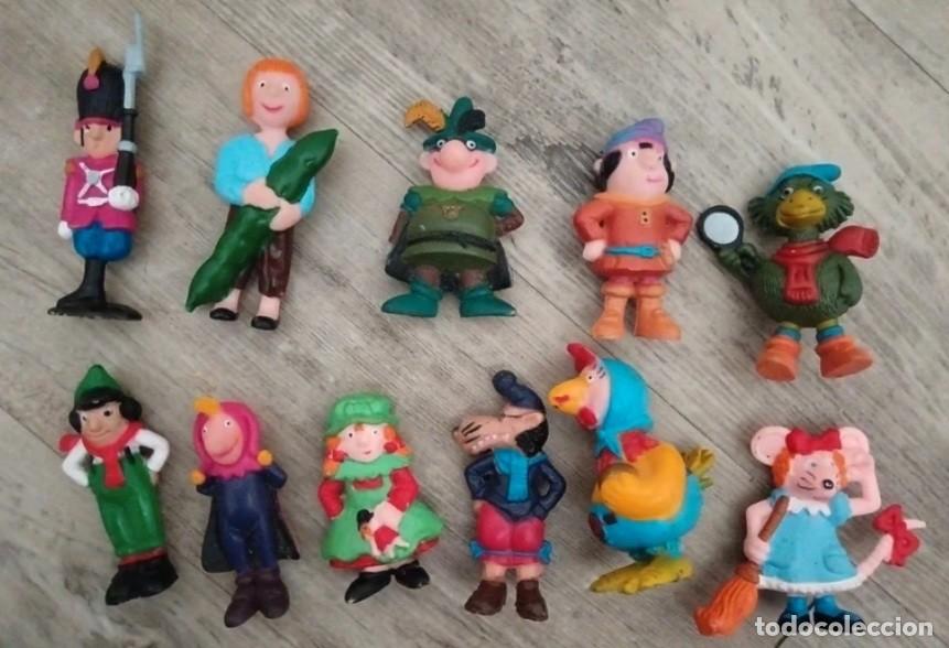 Rubber and PVC Figures: Lote 11 figuras pvc de cuentos infantiles de Juplay