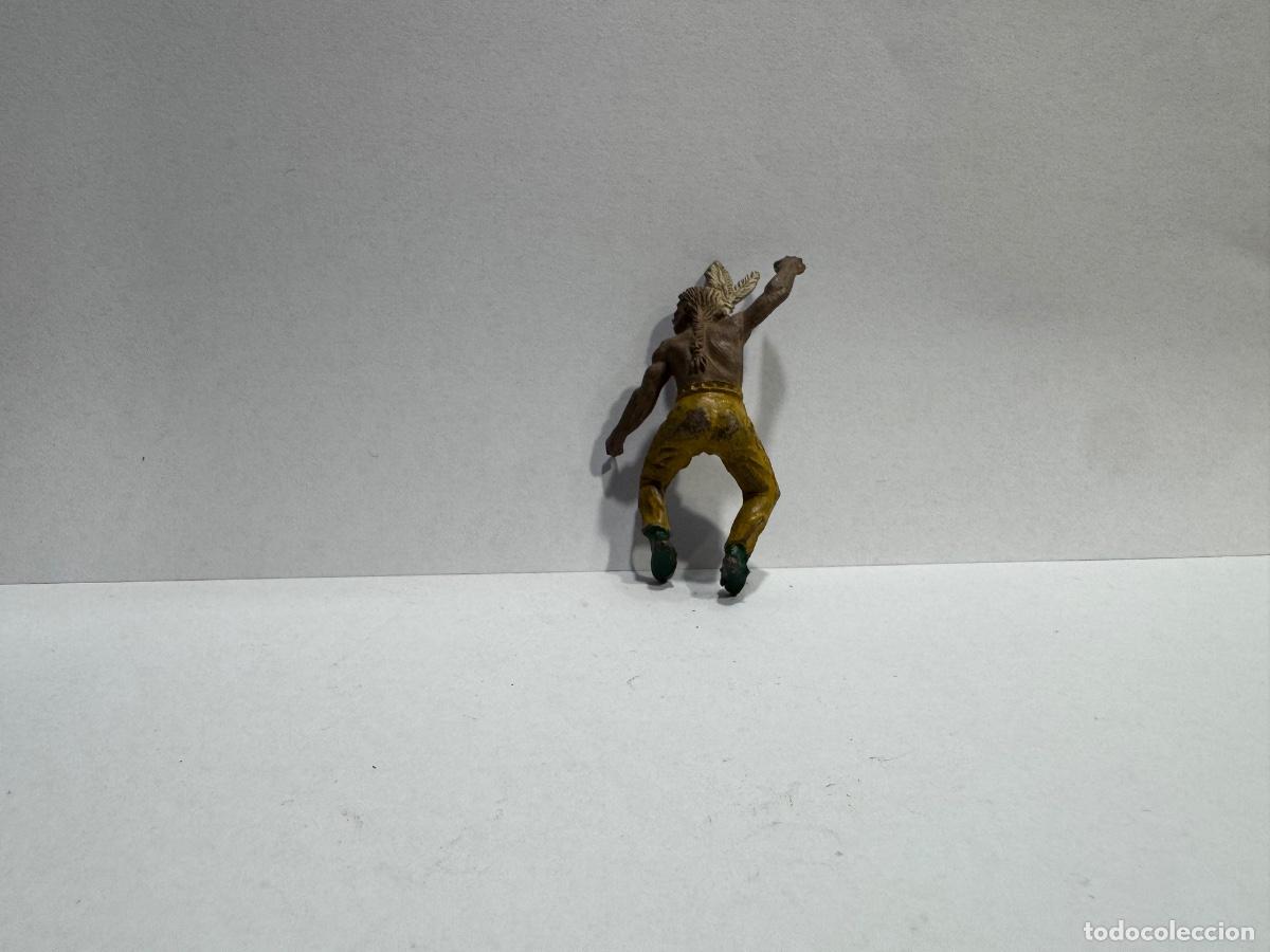 Figuras de goma y PVC: FIGURA INDIO ORIGINAL DE &Eacute;POCA (G) - Foto 2