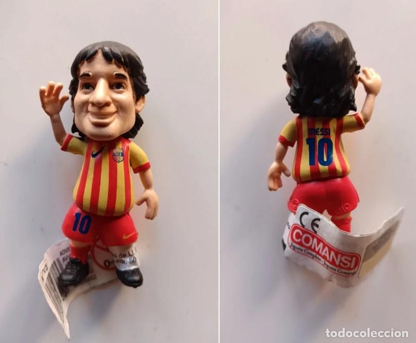 Rubber and PVC Figures: Figura pvc Leo Messi FC Barcelona de Comansi