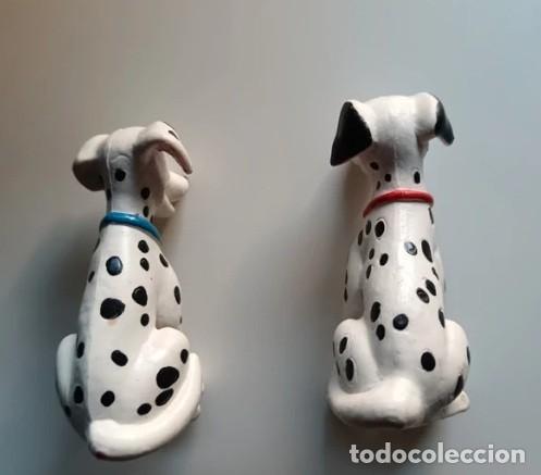 Figuras de goma y PVC: 2 Figuras de pvc de 101 Dalmatas de Bully - Foto 2