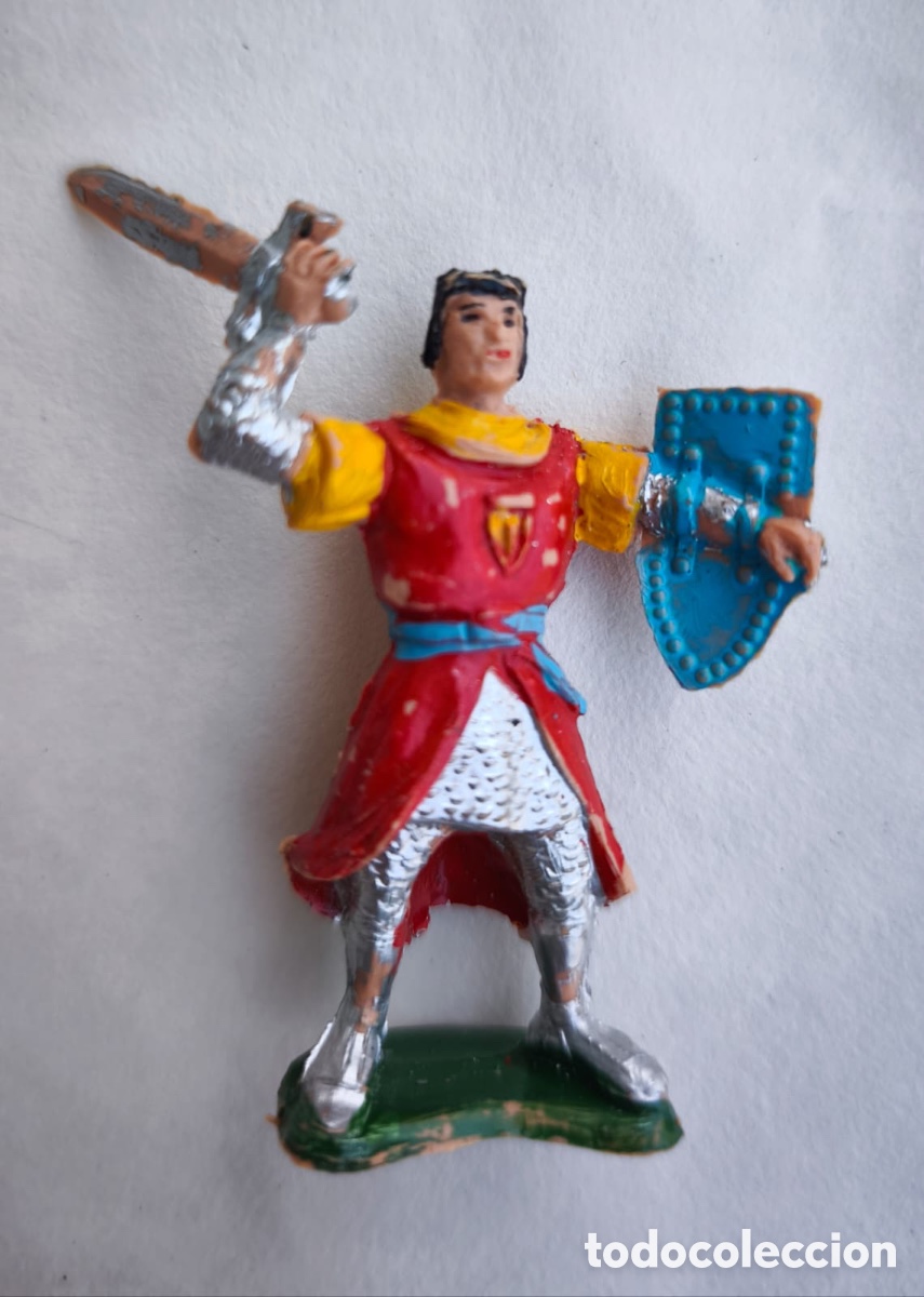 Figuras de goma y PVC: Figura Capit&aacute;n Trueno - Estereoplast / Jin (A&ntilde;os 50/60) - Vintage