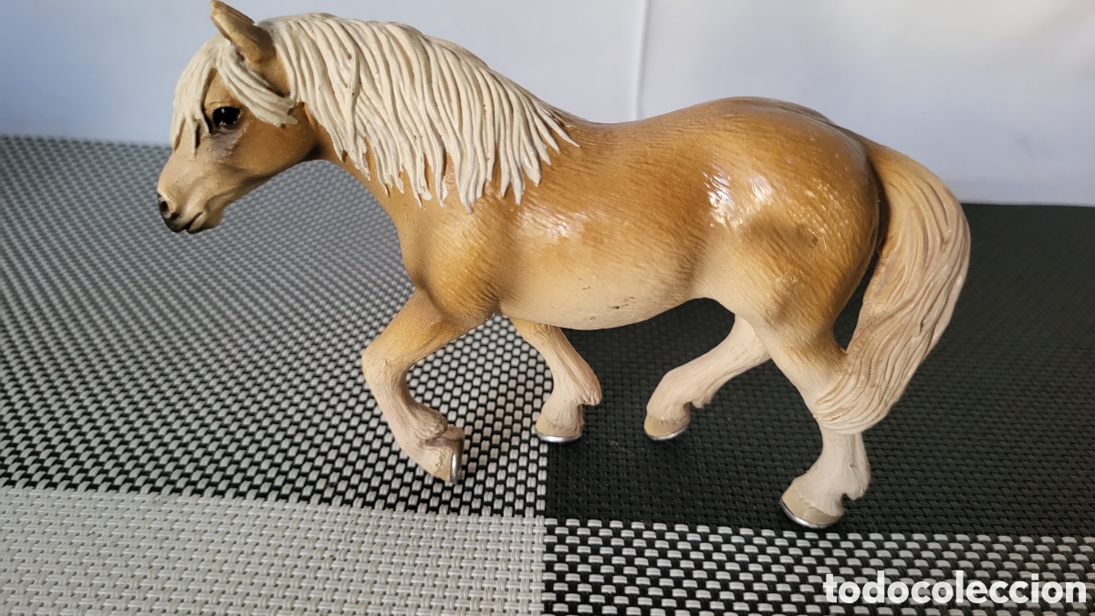 Figuras de goma y PVC: Caballo de colecci&oacute;n Schleich