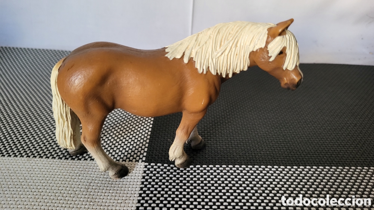 Figuras de goma y PVC: Caballo de colecci&oacute;n Schleich