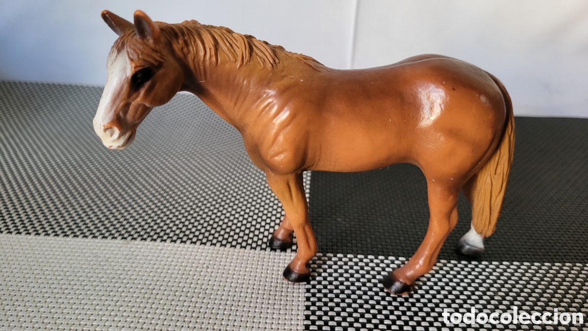 Figuras de goma y PVC: Caballo de colecci&oacute;n Schleich