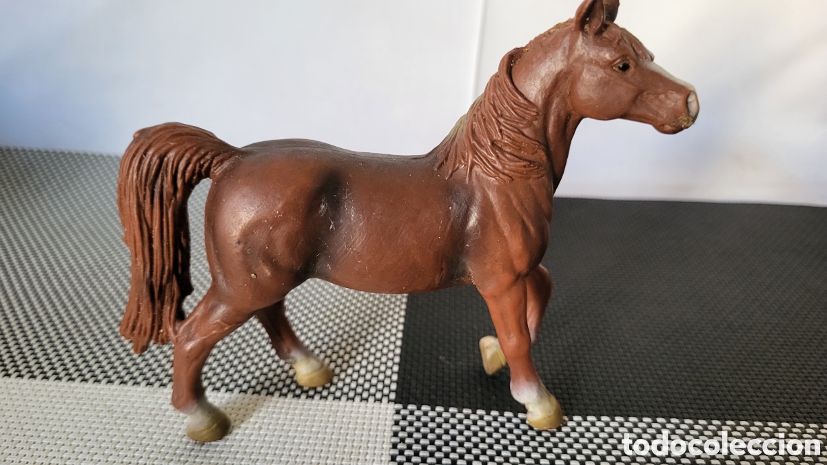 Figuras de goma y PVC: Caballo de colecci&oacute;n Schleich