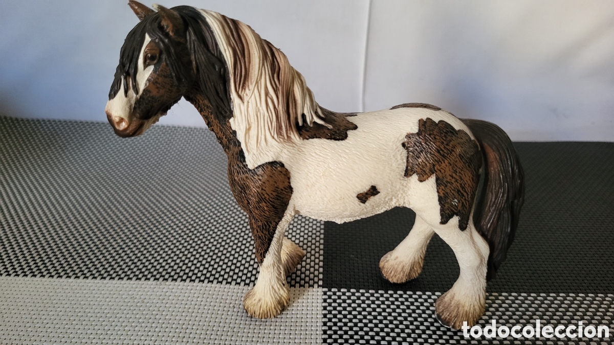 Figuras de goma y PVC: Caballo de colecci&oacute;n Schleich