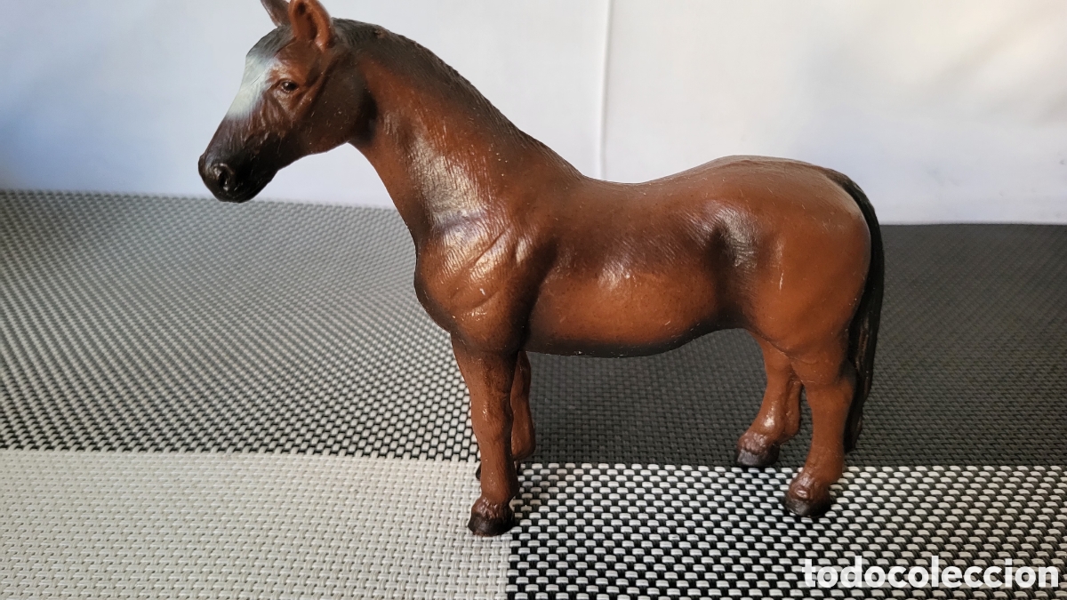 Figuras de goma y PVC: Caballo de colecci&oacute;n Schleich