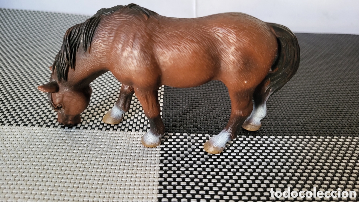 Figuras de goma y PVC: Caballo de colecci&oacute;n Schleich