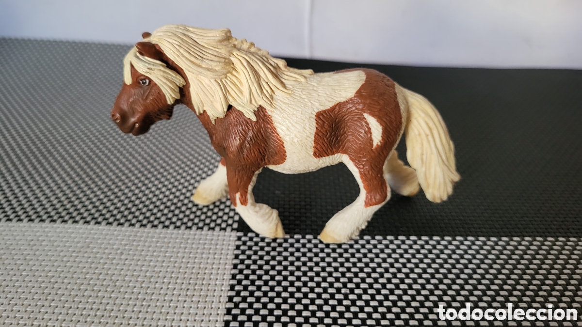 Figuras de goma y PVC: Caballo de colecci&oacute;n Schleich