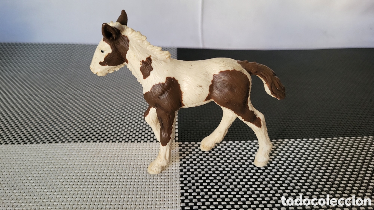 Figuras de goma y PVC: Caballo de colecci&oacute;n Schleich