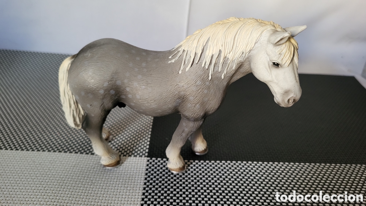 Figuras de goma y PVC: Caballo de colecci&oacute;n Schleich