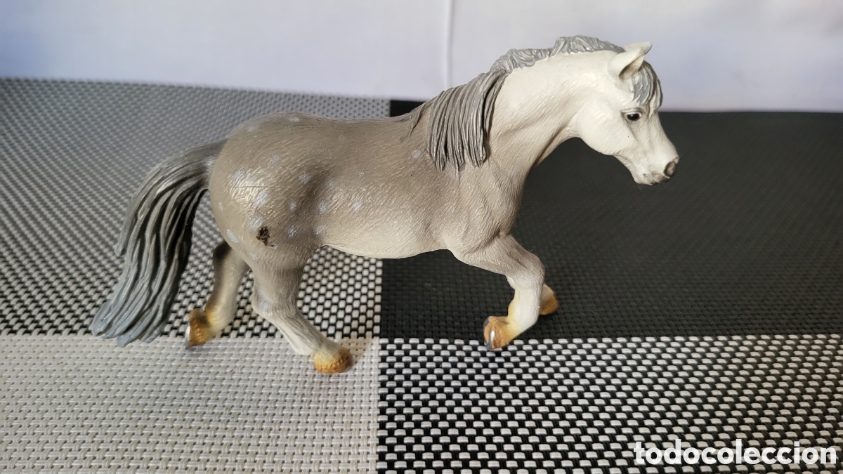 Figuras de goma y PVC: Caballo de colecci&oacute;n Schleich